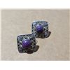 Image 3 : .925 Silver Ring w/ Gem Stone Design w/  .925 Earrings