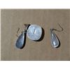 Image 2 : Possible Vintage Mexico  .925 Silver Pendant and Earrings