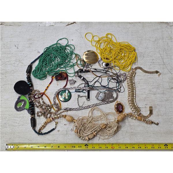 Big Bag of Misc. Jewelry As Shown