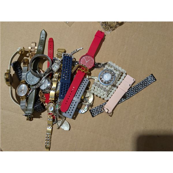 Lot of Misc. jewelry , Watches, and etc. as Shown