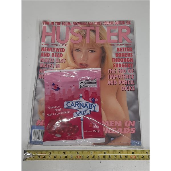 1993 Hustler Mag with Carnaby Sweet Candy.