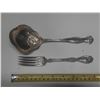 Image 1 : Antique silver-plated/silver spoon produced by Wm. A. Rogers, featuring the "A1" quality mark indica