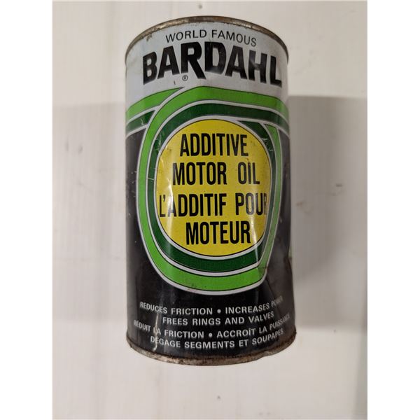 Vintage Sealed "World Famous Bar dahl" Additive Motor Oil