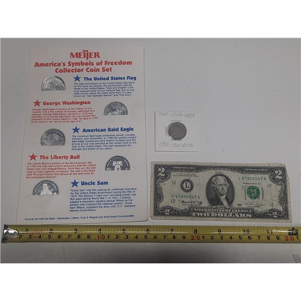 America Symbols of Freedom Collector Coin Set with U.S.A.