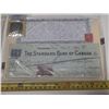 Image 3 : (2) 1924 Canada 5 Cents, The Standard Bank of Canada Cheque, Stamps, etc.