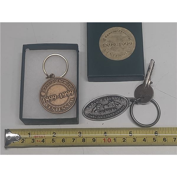 Vintage General Chemical Centennial Anniversary (1899-1999)  and "World Midsummer Nelson B.C. Curlin