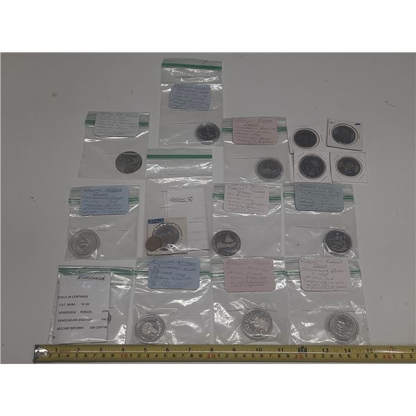 Lot of Foreign Coin/Tokens/Trade Dollar.