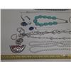 Image 2 : Lot of Jewelry. (Necklace, Earings, etc.)