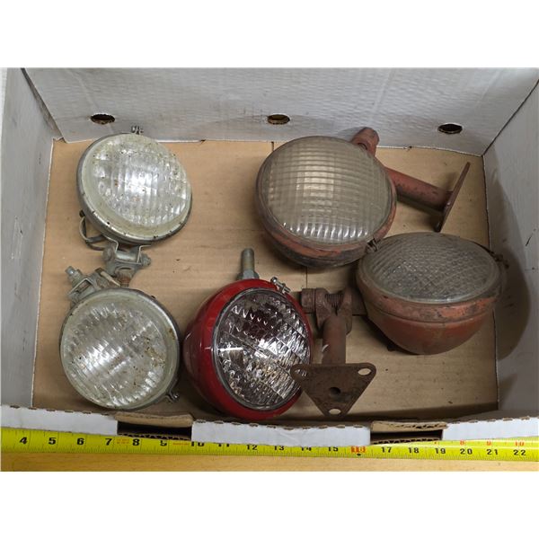 Vintage vehicle headlights