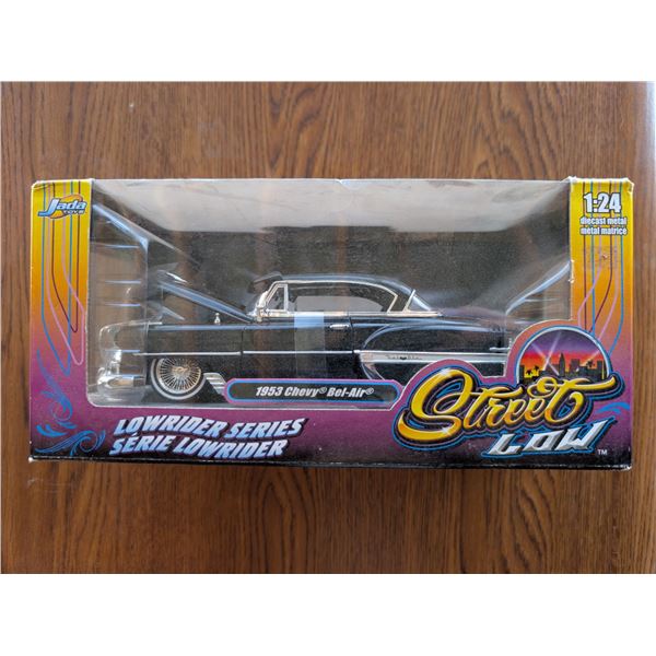 1:24 Die Cast Street Low "Lowrider Series" 1953 Chev Bel-Air w/ original Box