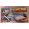 Image 1 : Vintage Bobby Hull Hockey Gold Cup Series Hockey Table w/ Original Box and Players and Etc. Parts