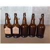 Image 1 : (5) Kombucha Bottles w/ Marked Bottoms