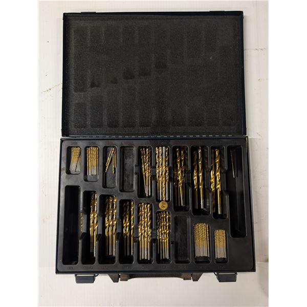 Mastercraft Titanium-Coated Drill Bit Set  2/64-21/64