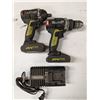 Image 1 : (2) ROCKWELL 20V MAX Lithium Drills w/ Charger and Batteries (Both Work)