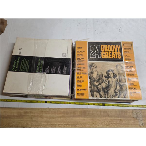 Lot of various records