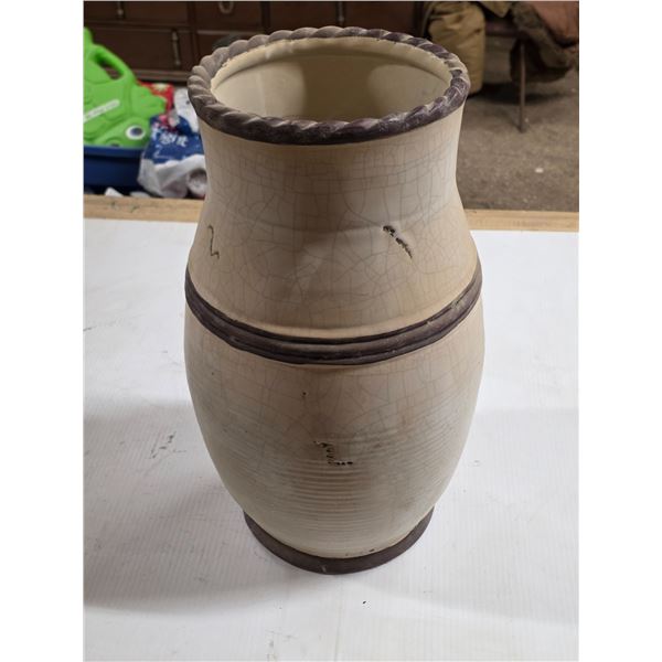 Ceramic jug/vae- 19"H