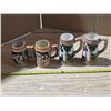 Image 1 : 4 beer steins -2 small and 2 medium size