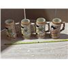 Image 1 : 4 beer steins -large size