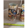 Image 3 : 4 beer steins -small size