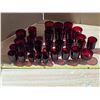 Image 1 : Ruby glass cups- various sizes