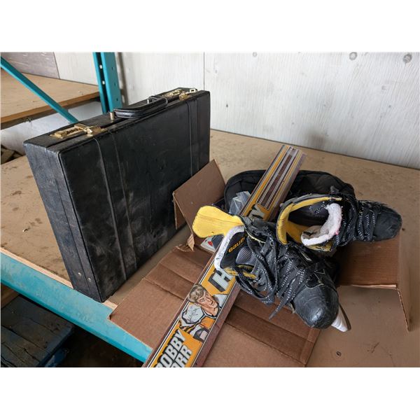 Lot of Misc. Items (Watches, Hockey Rekated Items, Brief Case, etc.)