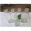 Image 2 : 5 Glass Milk Bottles Misc. Sizes