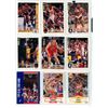 Image 1 : Sheet of NBA Sports Cards (1990s Skybox/Upper Decker Cards)