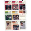 Image 2 : Sheet of NBA Sports Cards (1991 Upper Decker/NBA HOOPS Cards)