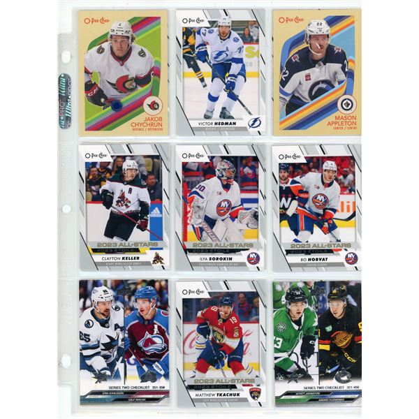 O-Pee Chee 2023-2024 NHL Hockey Cards