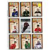 Image 1 : Sheet of NHL Sports Cards (Upper Decker Teachers Pet 2023 Series 1 cards)