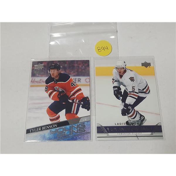 2006-07 Upper Deck Series 1 Hockey - Young Guns - Ladislav Smid and 2020-21 Upper Deck Series 1 Hock