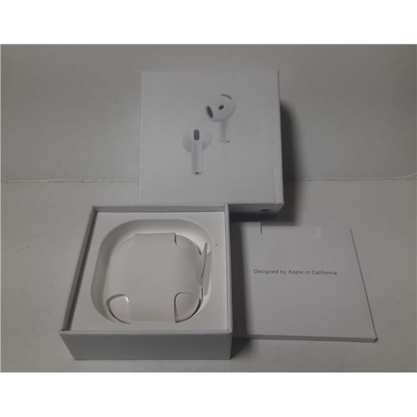 Apple Airpods 4 with Active Noise Cancellation with Original Box - Serial No. MCXWLXJNP2. (Untested)