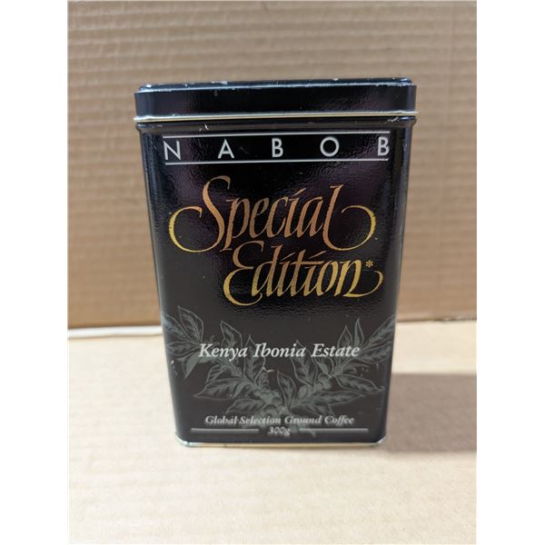 Special Edition NABOB Kenya Ibonia Estate Tin w/ Spare Tin