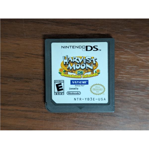 WORKING Real Original Authentic Harvest Moon DS Sunshine Islands (Loose No Case)