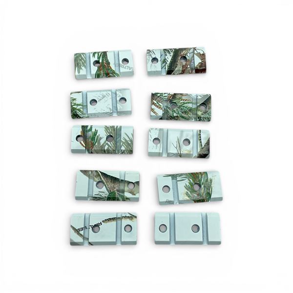1-3/4" Rail Section, Winter Camo X 10 Qty
