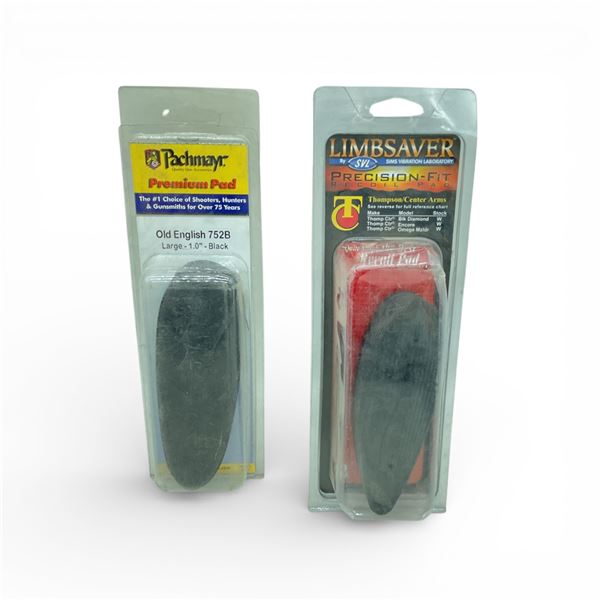 Limbsaver Recoil Pad for Thompson Center Arms and Pachmayr Recoil Pad for Old English 752B