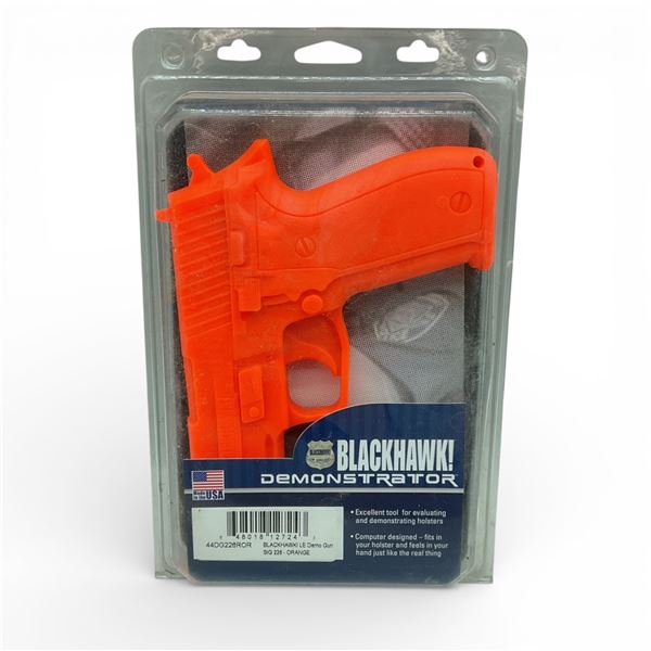 Blackhawk Demonstrator Sig 226 Orange Demo Gun