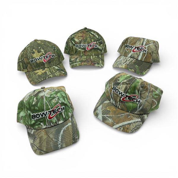 BowTech Camo Hats, OSFM X 5 Qty