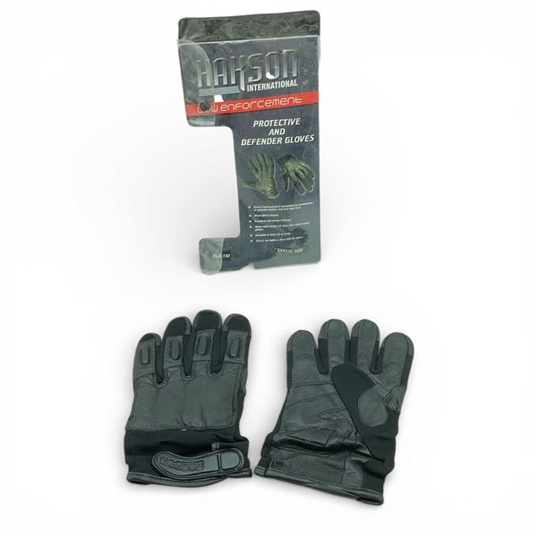 Hakson International Law Enforcement Protective and Defender Gloves, Size: 3XL