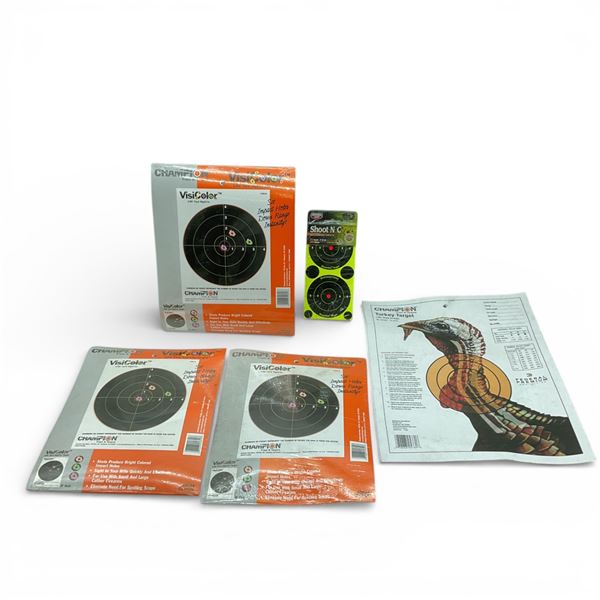Assorted Champion and Birchwood Casey Targets