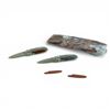 Image 1 : 2.5" Folding Blade Knife x 2 Qty With Extra Wood Inlay Pieces