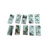 Image 1 : 1-3/4" Rail Section, Winter Camo X 10 Qty