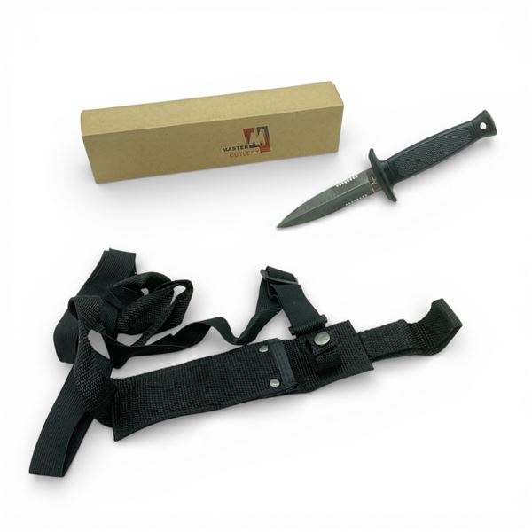 Master Cutlery Jaguar Fixed 4" Dagger with Sheath