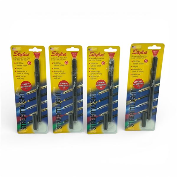 Streamlight Stylus Light, Green LED X 4 Qty