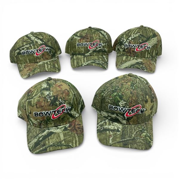 BowTech Camo Hats, OSFM X 5 Qty