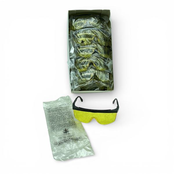 Put It On Protective Eye-Wear, Yellow Lens X 12 Qty