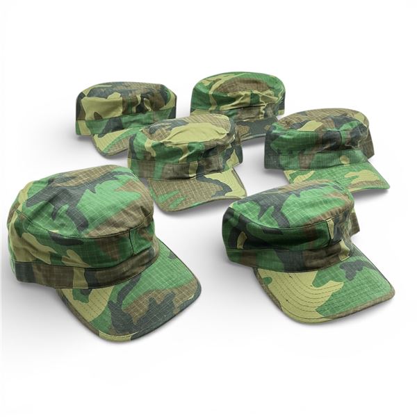 Camo Fatigue Cap, Size: Extra-Large X 6 Qty