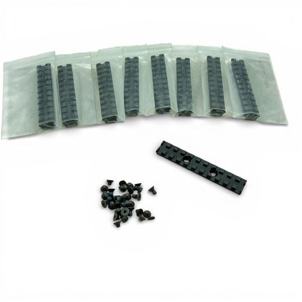 4.25" Metal Rail Sections X 9 Qty