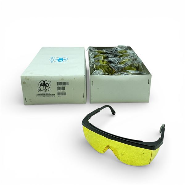 Put It On Protective Eye-Wear, Yellow Lens X 12 Qty