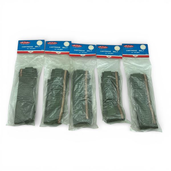 L.M Dickson 22 Caliber Cartridge Belt X 5 Qty
